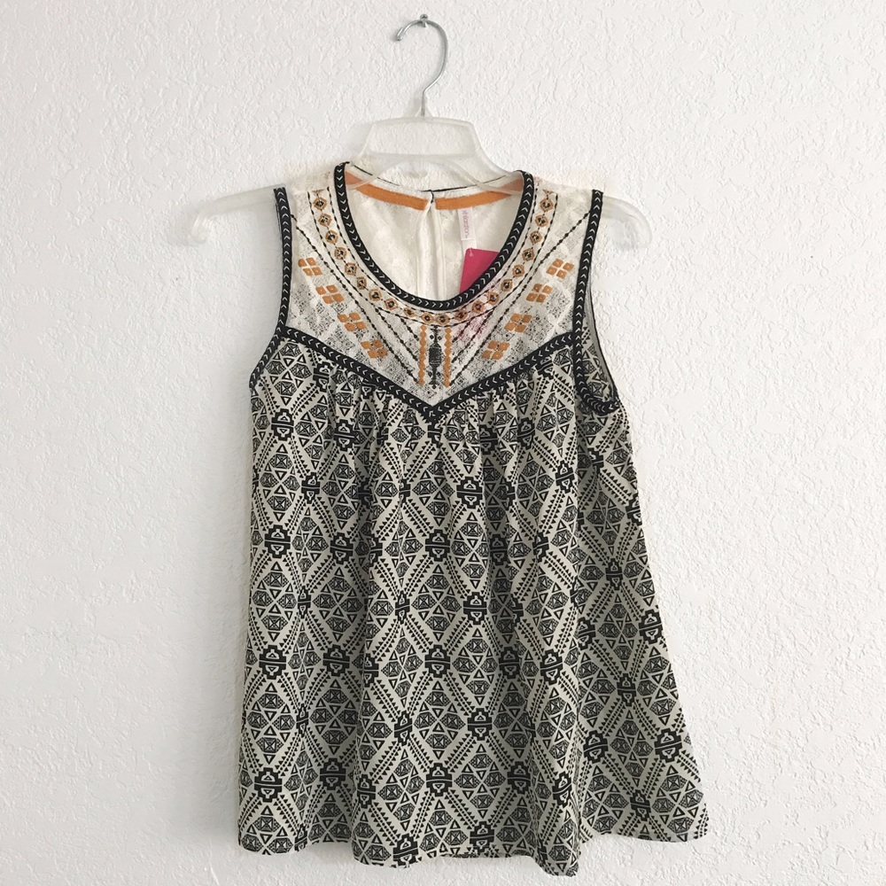 Target Xhilaration Flowy Boho Tank Top